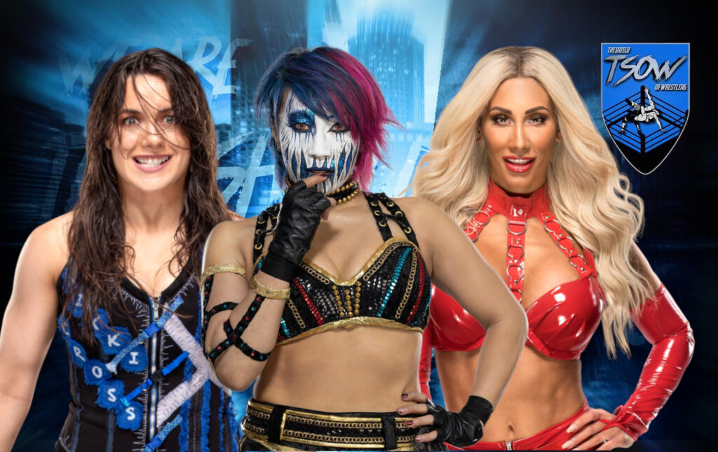 Asuka, Carmella e Nikki Cross vincono il 6-Women's Tag Team