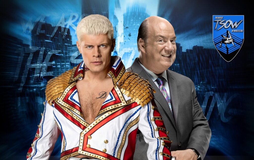 Cody Rhodes e Paul Heyman, fantastico segmento a RAW