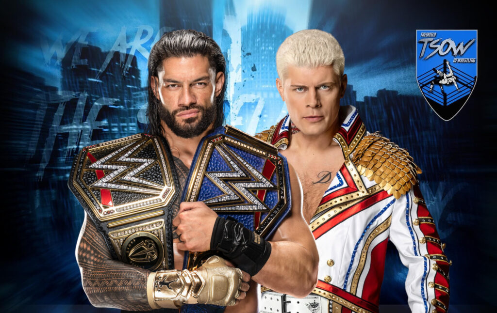 Roman Reigns vs Cody Rhodes eletto MOTY dai fan WWE