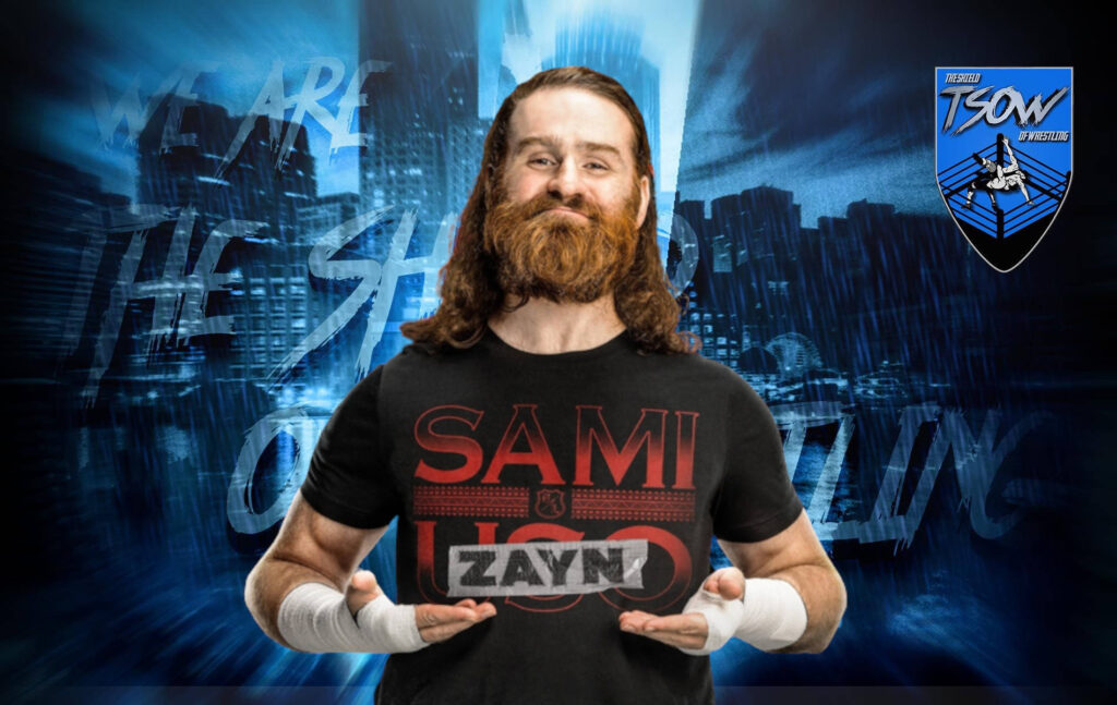 Sami Zayn ripensa alla sconfitta contro Roman Reigns