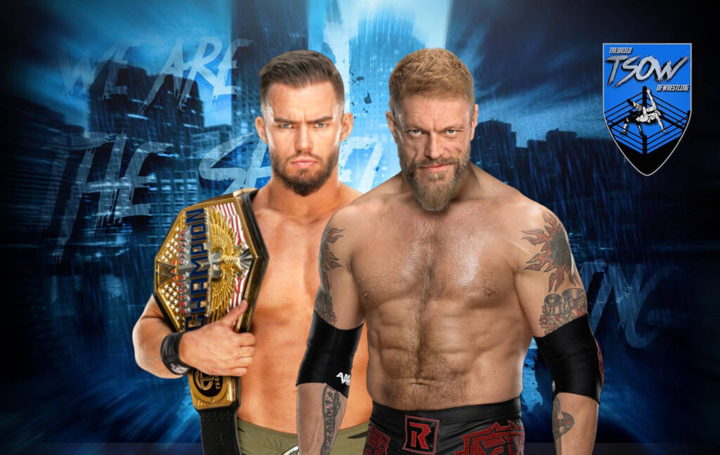 Edge affronterà Austin Theory a RAW per il titolo US