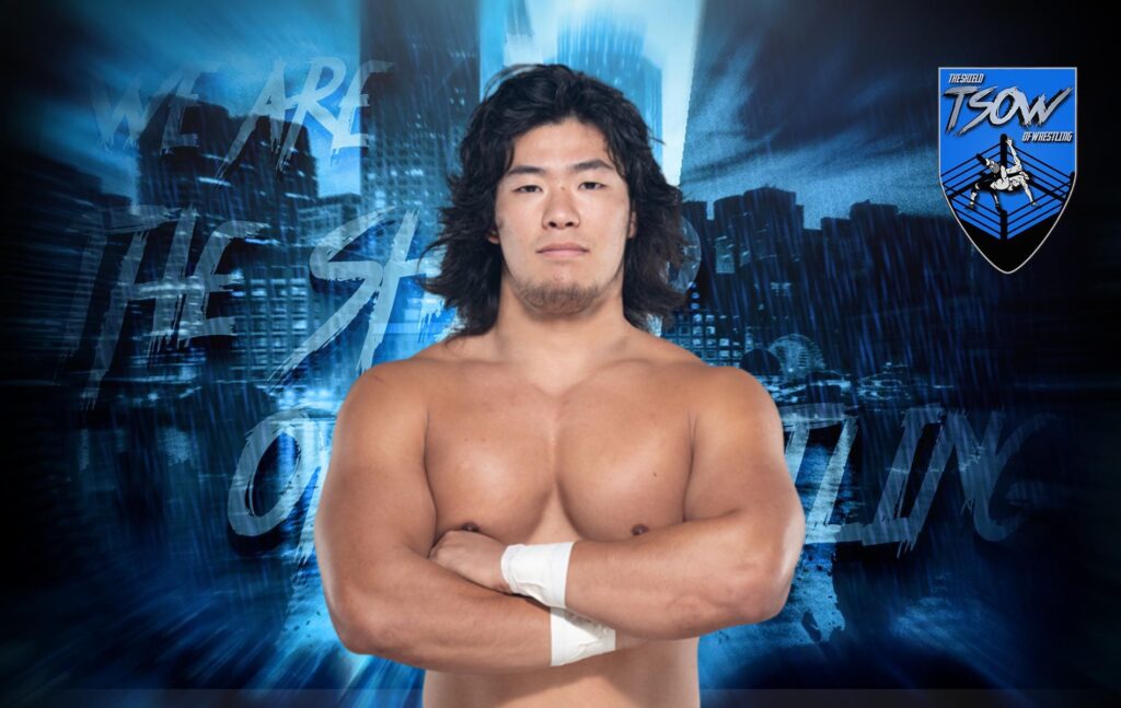Yuya Uemura torna in NJPW e si allea con i Just 5 Guys