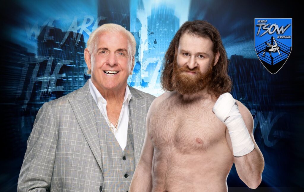 Ric Flair ha problemi personali con Sami Zayn