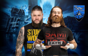 Sami Zayn e Kevin Owens festeggiano a telecamere spente