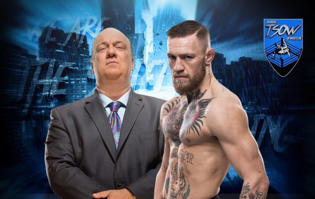 Conor McGregor e Paul Heyman si stuzzicano sui social