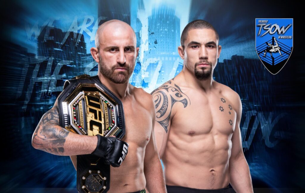 Robert Whittaker e Volkanovski diventano Stone Cold e Hogan