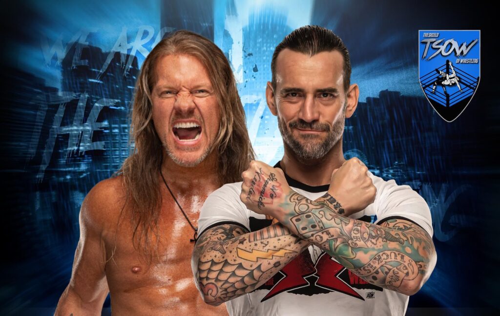 Chris Jericho voleva un match con CM Punk in AEW