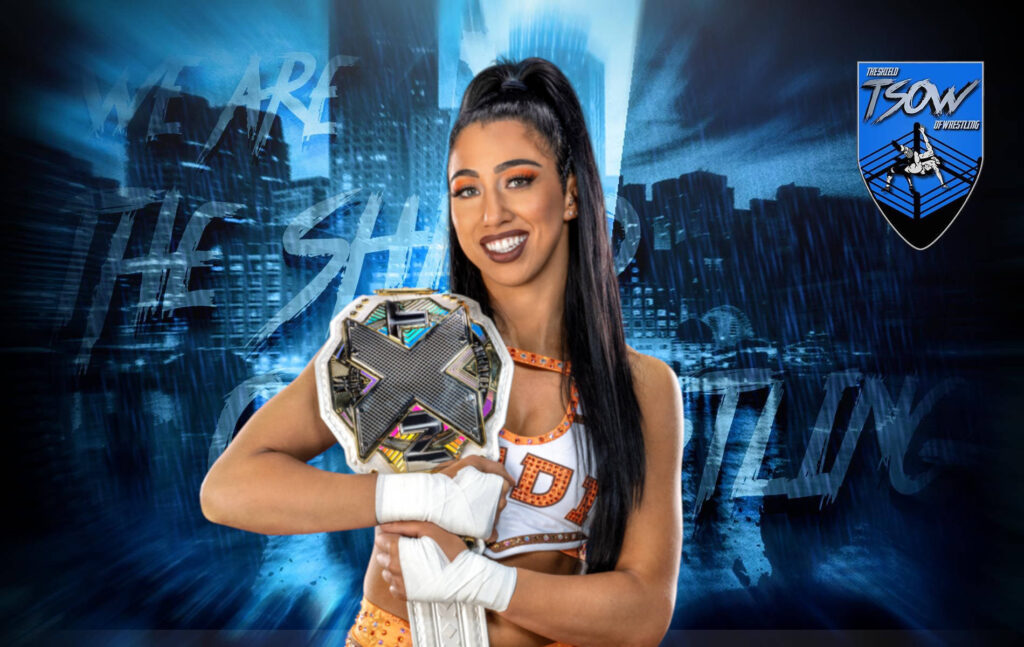 Indi Hartwell ha reso vacante il NXT Women's Title