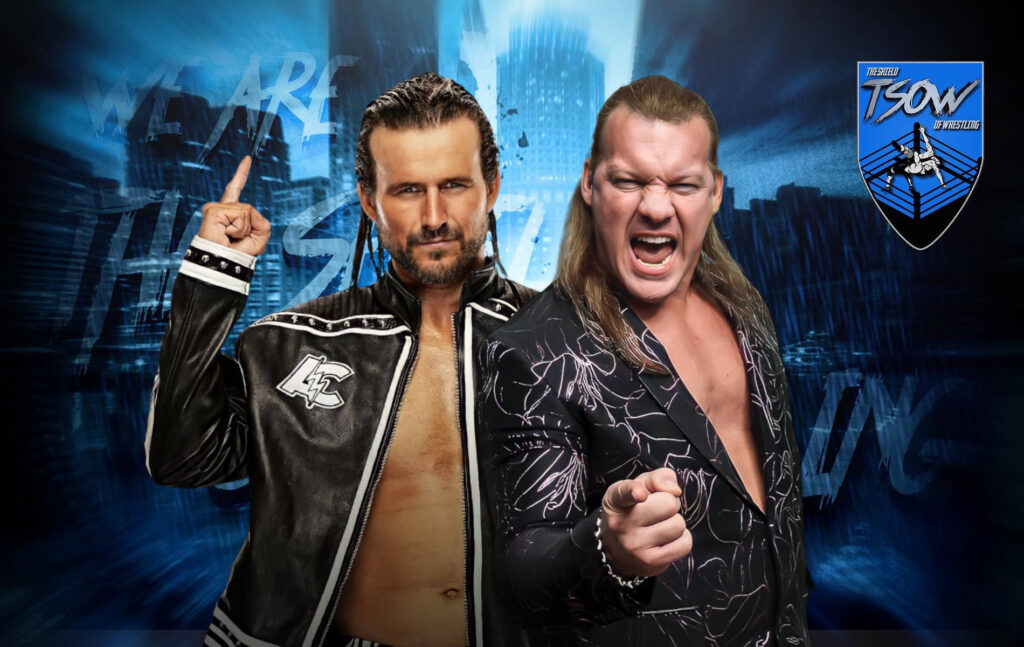 Adam Cole attacca Chris Jericho e viene espulso dall'arena