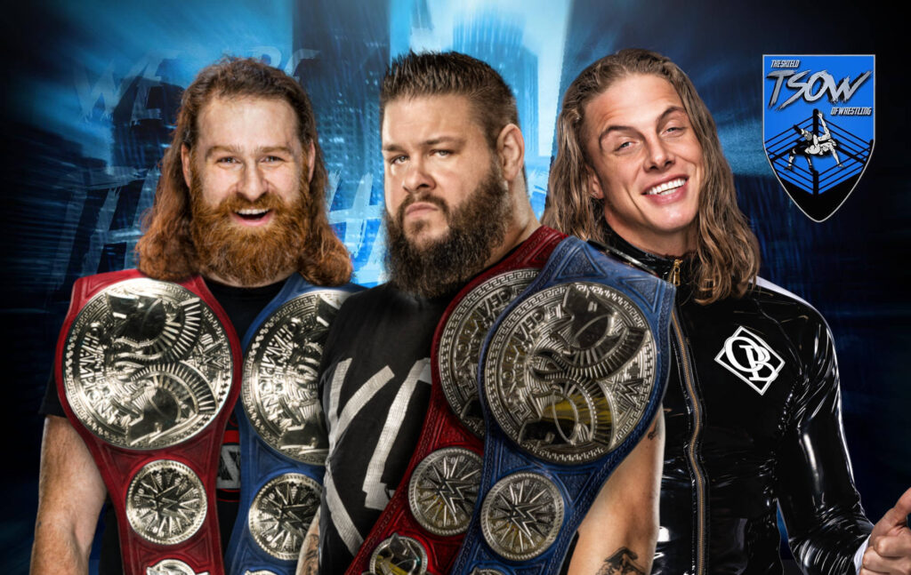 Sami Zayn, Kevin Owens e Matt Riddle hanno vinto a RAW