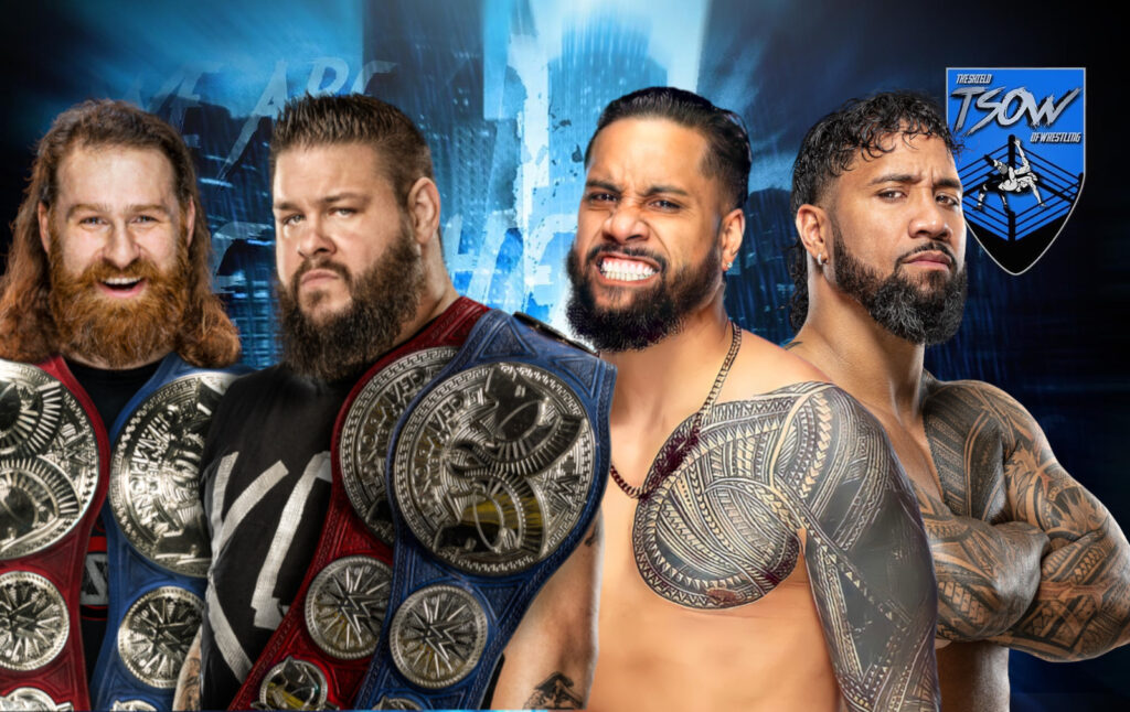 Sami Zayn e Kevin Owens hanno sconfitto Usos a SmackDown