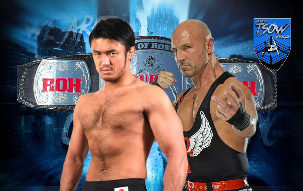 Katsuyori Shibata batte Christopher Daniels ad ROH Wrestling