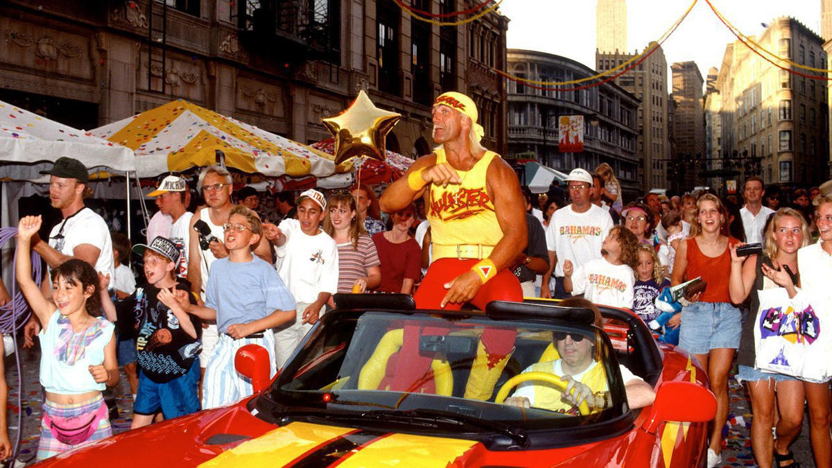 Hulk Hogan arriva in WCW - (Fonte: WWE.com)