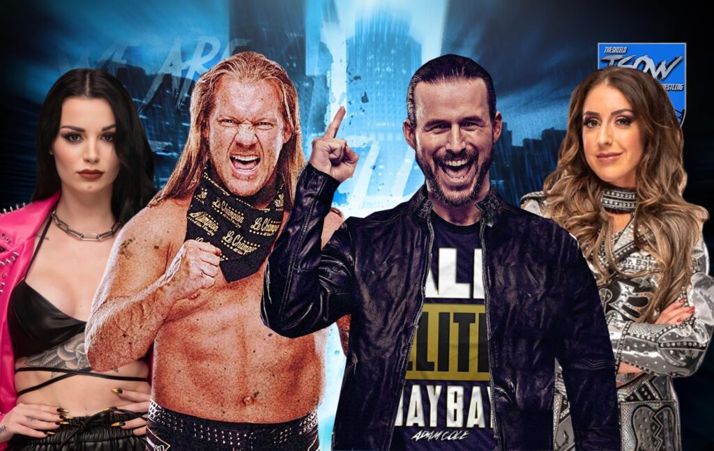 Adam Cole e Britt Baker battono Jericho e Saraya a Dynamite
