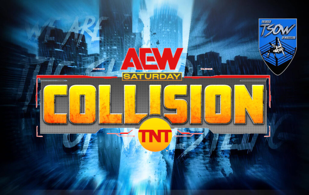 Richard Holliday era nel backstage di AEW Collision