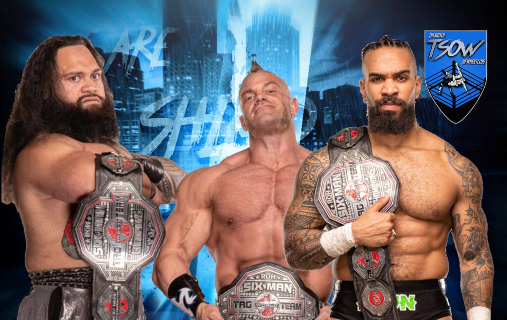 The Embassy difendono i Six Man Tag Titles ad ROH Wrestling