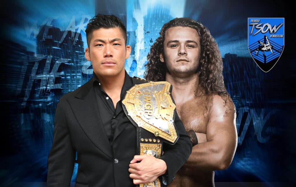 Jungle Boy non ha mai visto un match di SANADA