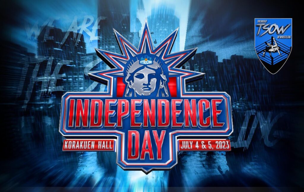 NJPW Independence Day - La card completa dell'evento