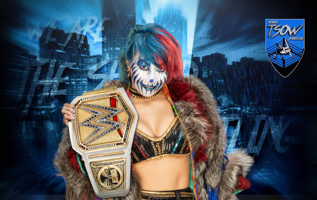 Asuka difende il design del WWE Women's Championship