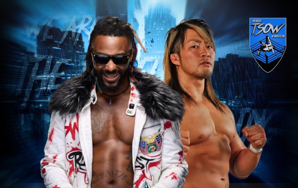 Hiroshi Tanahashi vs Swerve Strickland a AEW Collision