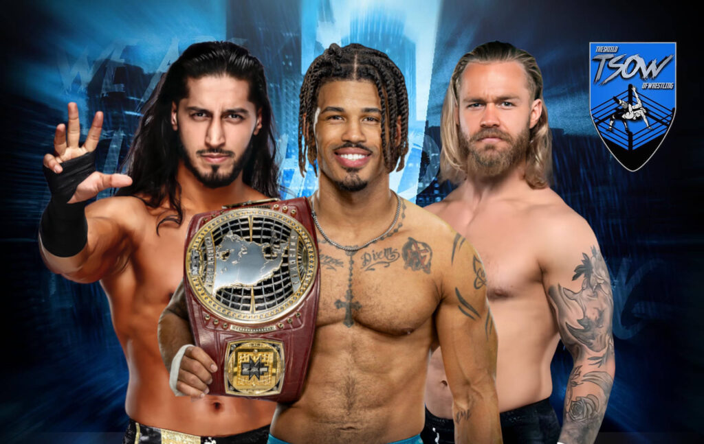 Wes Lee, Mustafa Ali e Tyler Bate battono Schism a NXT