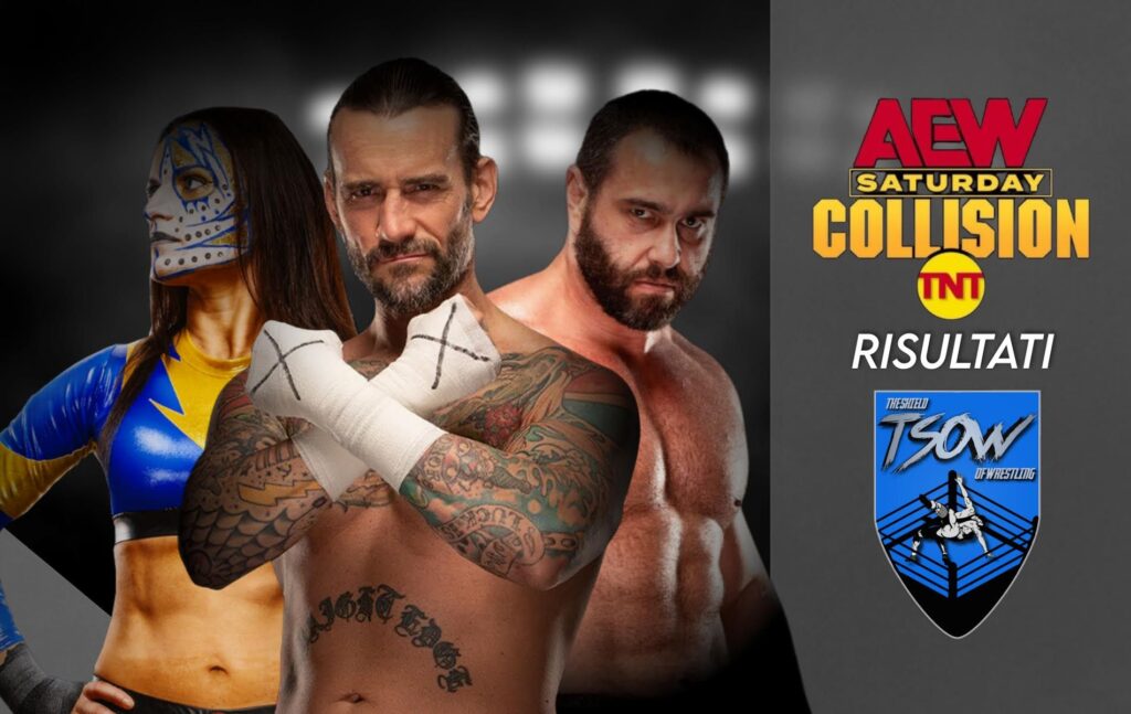 David Benoit era tra il pubblico di AEW Collision