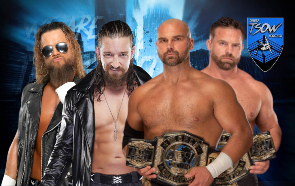 BULLET CLUB GOLD hanno sconfitto FTR a AEW Collision