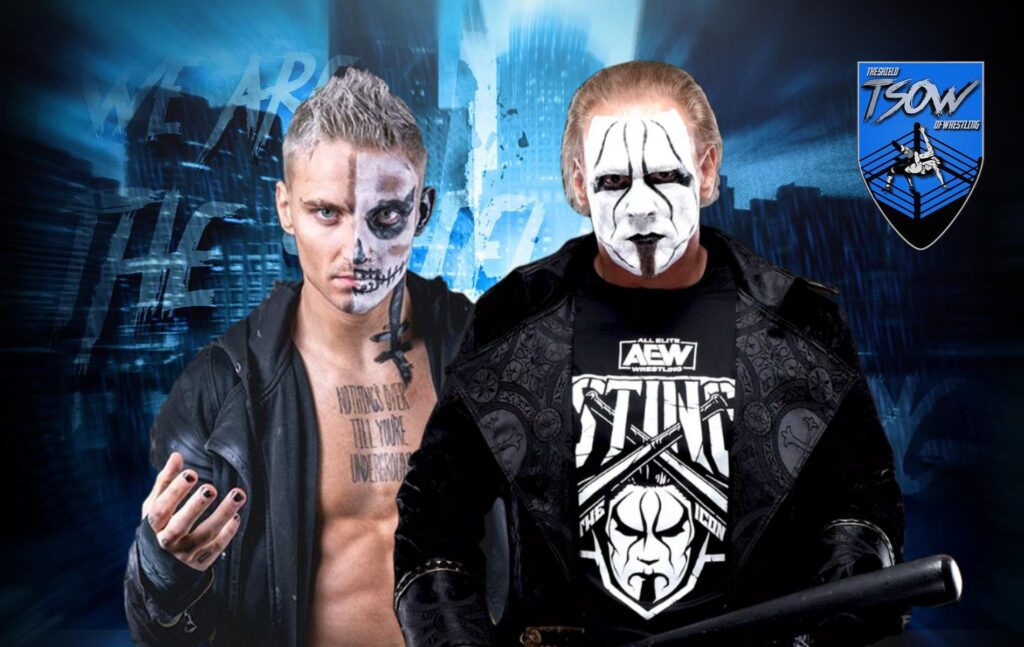 Sting e Darby Allin entrano con Seek & Destroy a AEW All In