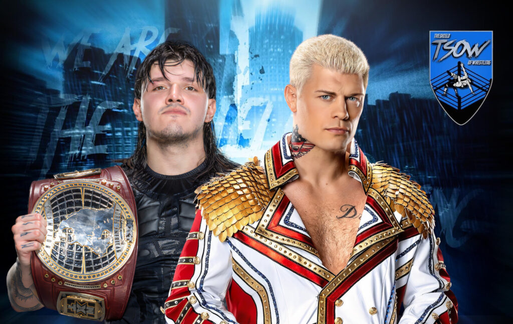Cody Rhodes ha sconfitto Dominik Mysterio questa notte a RAW