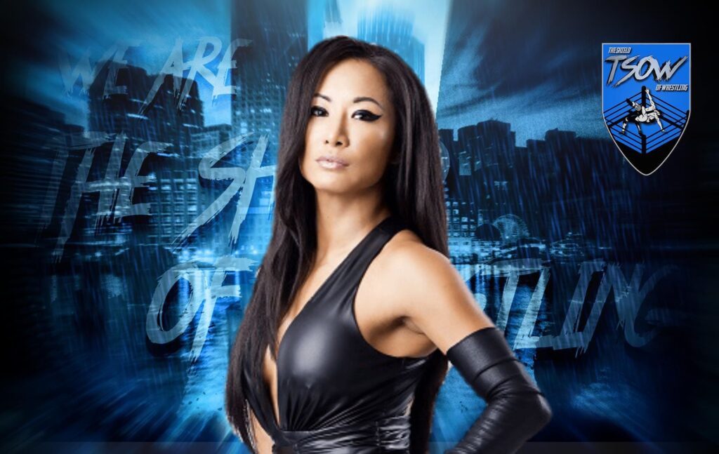 Gail Kim sbatte la testa durante i taping di IMPACT 1000