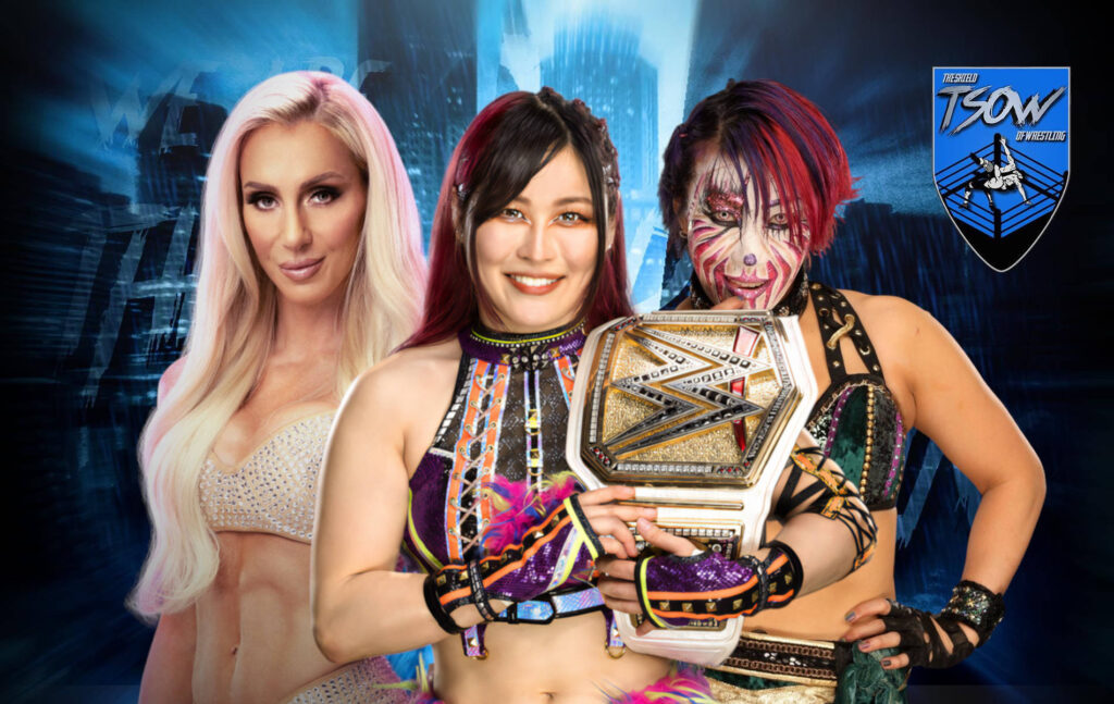 IYO SKY vs Asuka vs Charlotte si farà a Fastlane 2023