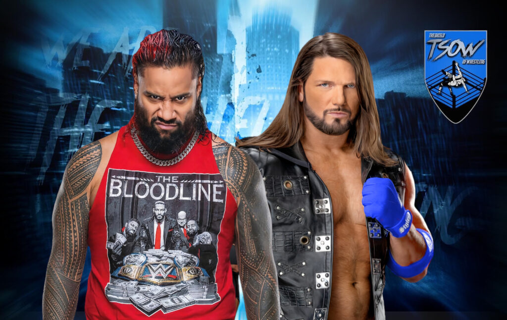 AJ Styles ha sconfitto Jimmy Uso questa notte a SmackDown