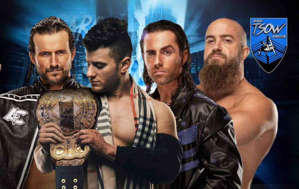 MJF e Adam Cole vs Dark Order ufficiale per All Out 2023