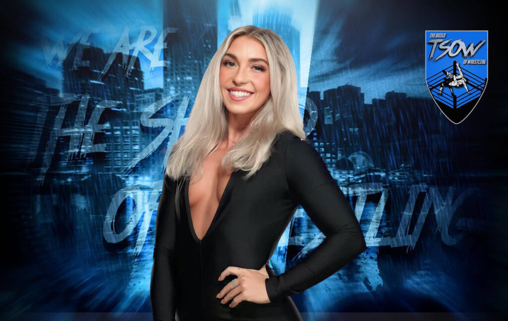 Brinley Reece, wrestler di NXT, è in vacanza a Roma