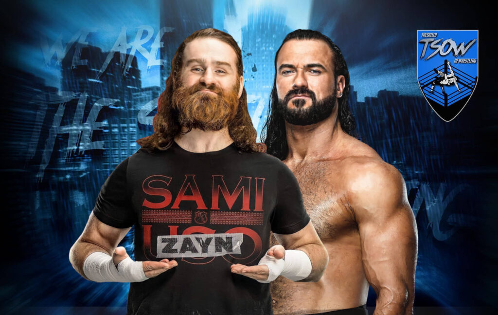 Drew McIntyre ha sconfitto Sami Zayn a Monday Night RAW