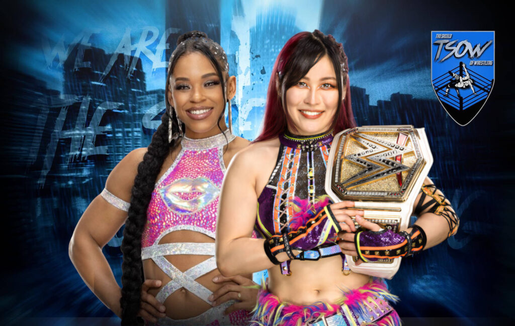 IYO SKY batte Bianca Belair a WWE Crown Jewel 2023