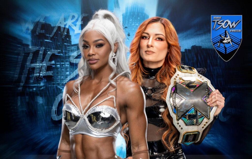 Jade Cargill e Becky Lynch si incrociano a RAW