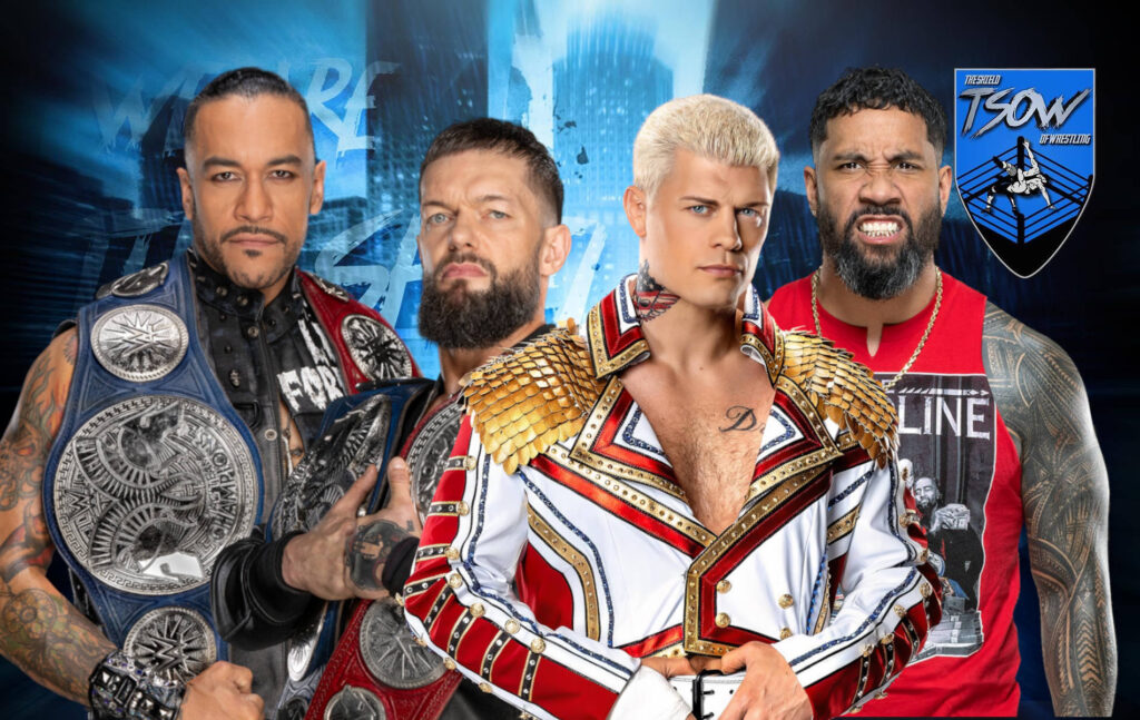 Cody Rhodes e Jey Uso nuovi campioni a Fastlane 2023