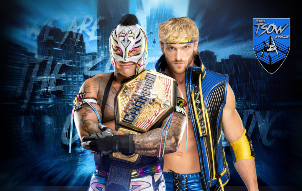 Logan Paul vs Rey Mysterio ufficiale per Crown Jewel 2023