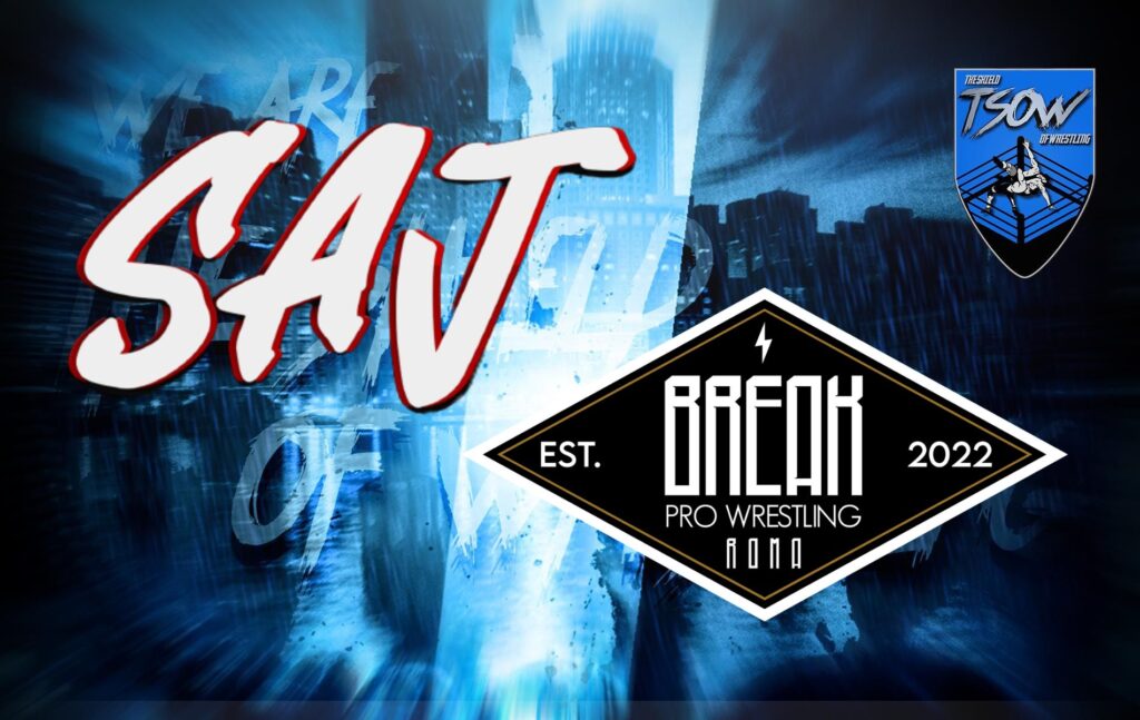 SAJ X BREAK - Card dell'evento congiunto