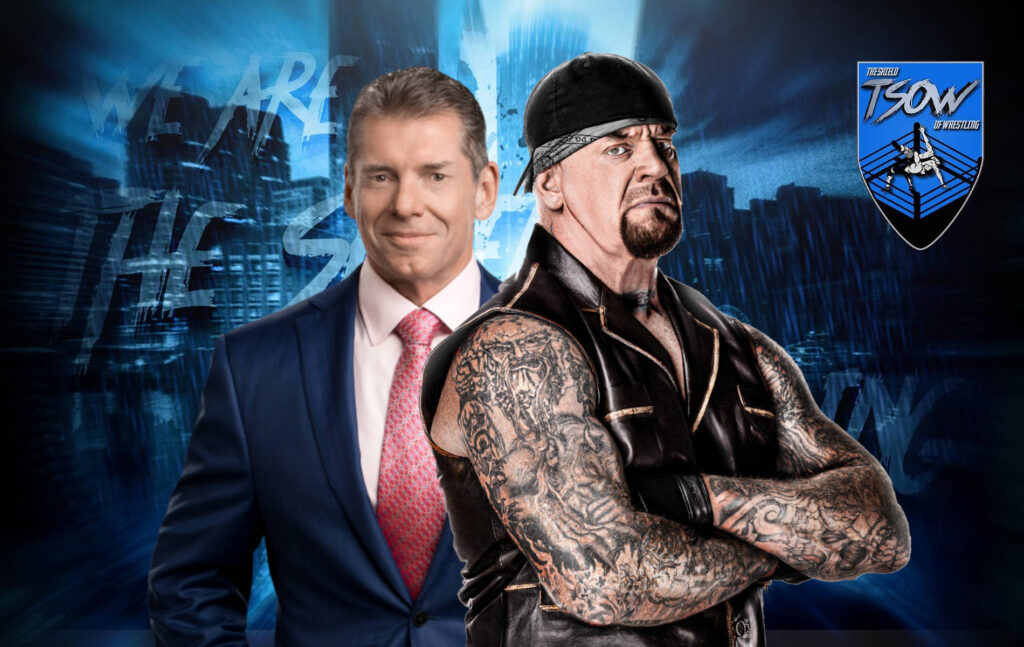 Undertaker e Vince McMahon guarderanno Fury vs Ngannou