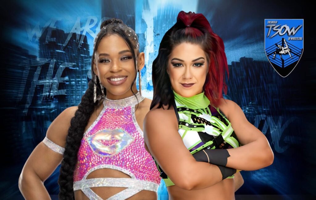 Bianca Belair ha sconfitto Bayley questa notte a SmackDown