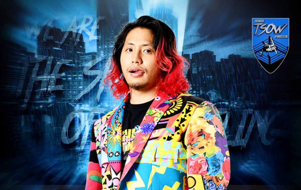 Hiromu Takahashi e la vittoria su Fortnite con skin Goku WWE