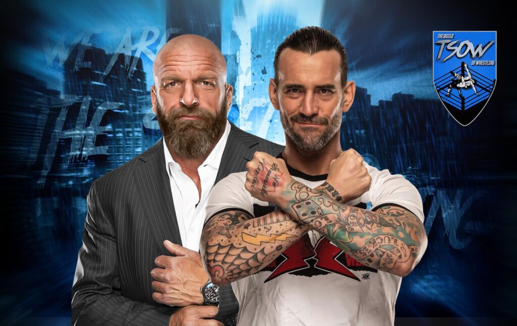 Triple H-CM Punk, arriva la prima foto dopo il ritorno in WWE