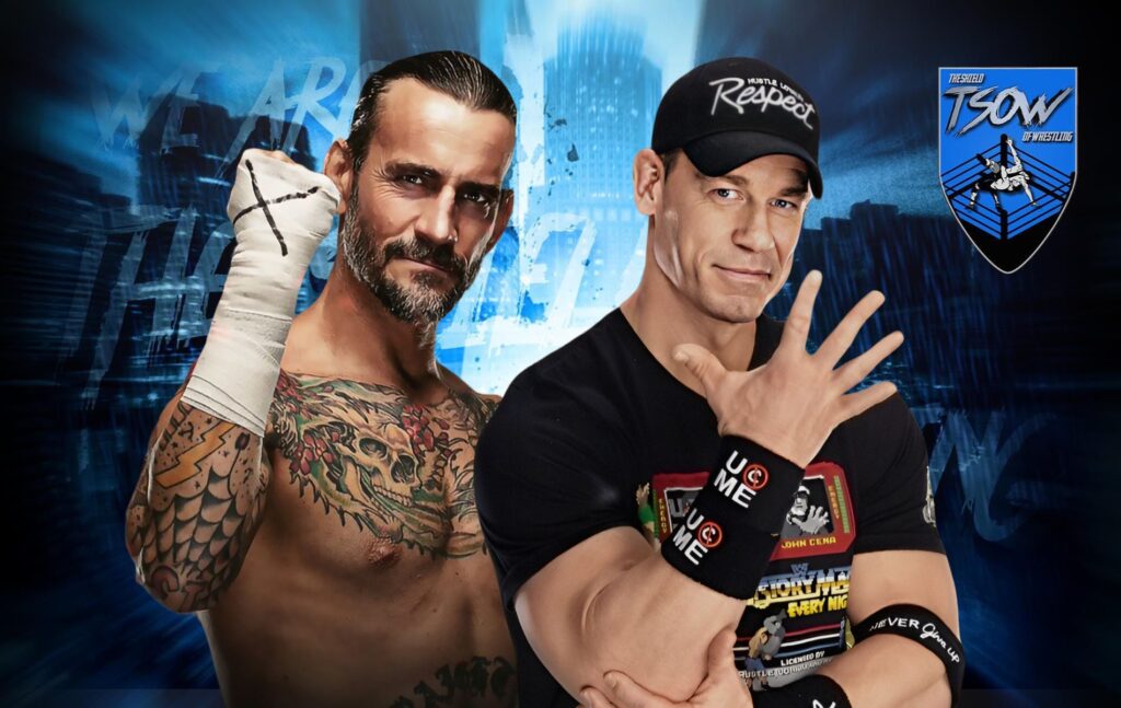CM Punk omaggia John Cena con il 5 Knuckle Shuffle al MSG