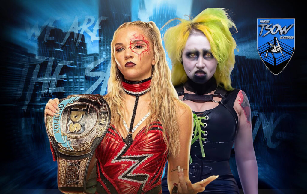 Julia Hart vs Abadon ufficiale per AEW Worlds End 2023