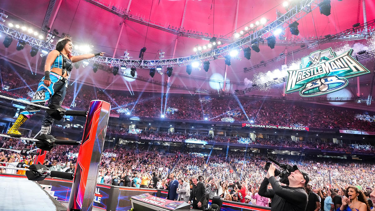 Bayley vince la Royal Rumble 2024 vola a WrestleMania - (Fonte: WWE.com)