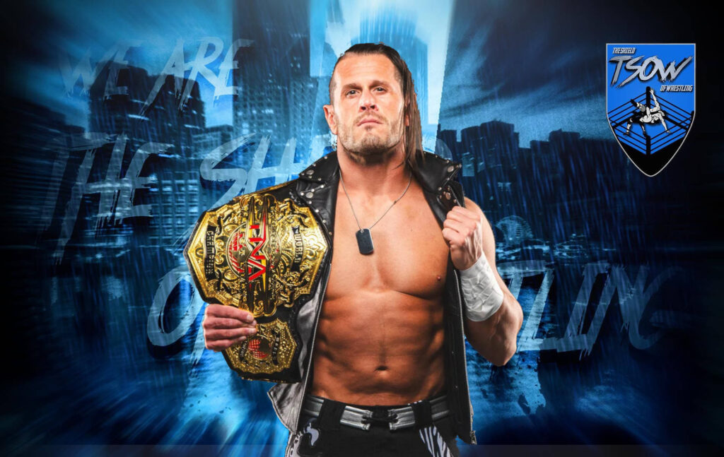 Alex Shelley mostra il nuovo TNA World Championship