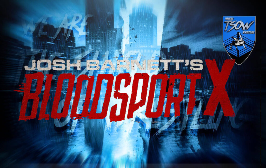 Bloodsport X - La card dell'evento GCW