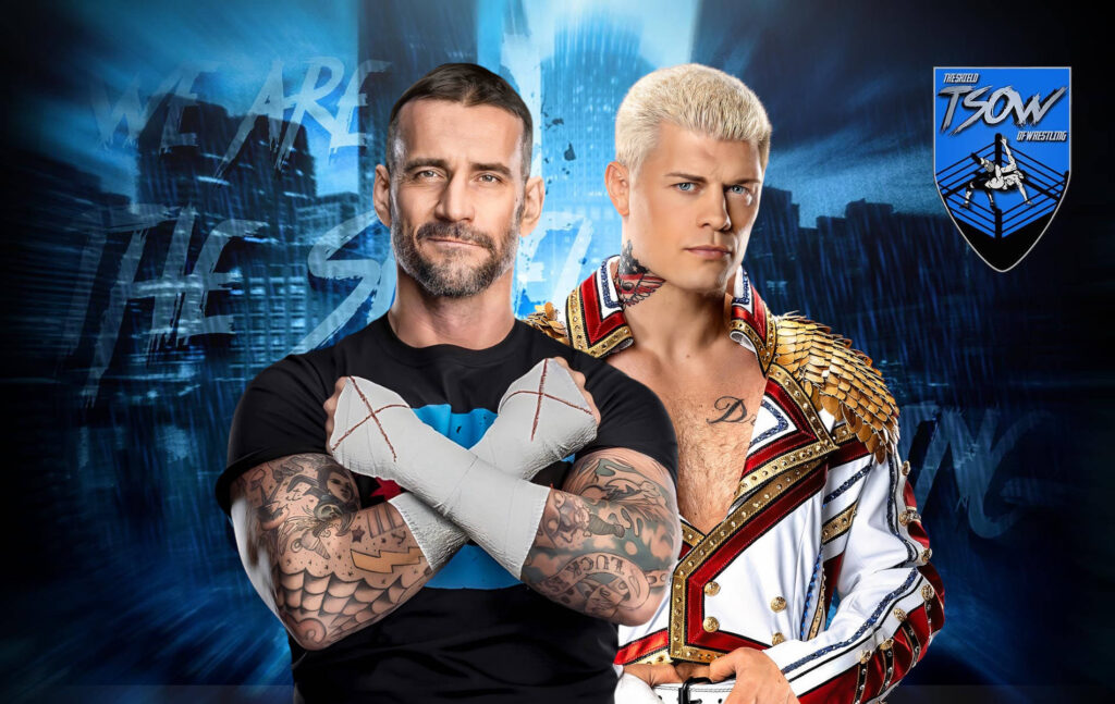 CM Punk e Cody Rhodes, bel momento al Live a Nottingham